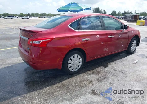 2014 Nissan Sentra Sv z USA, uszkodzony, nr VIN 3N1AB7AP2EY318947